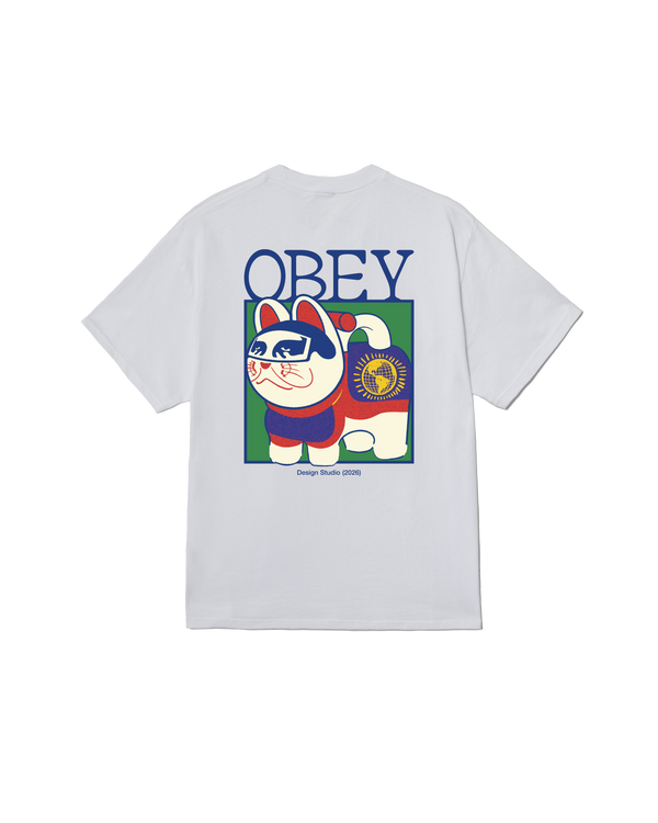 OBEY Lucky Cat - White