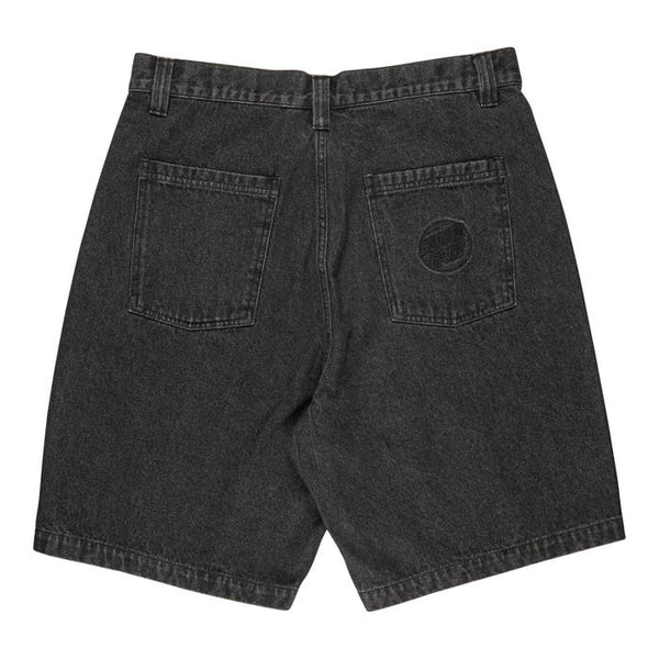 Santa Cruz Opus Dot Denim Shorts - Black