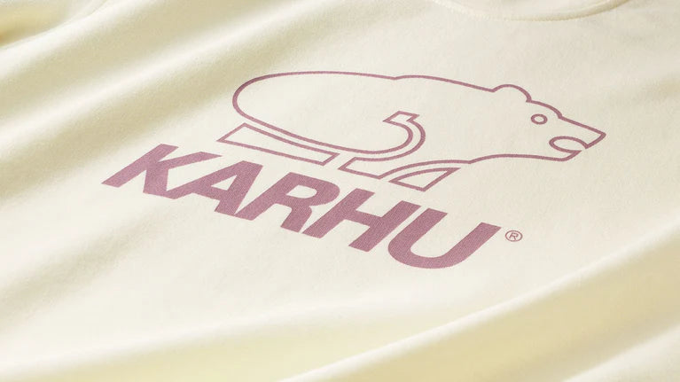 Karhu Basic Logo Crewneck - Marshmallow / Lilas