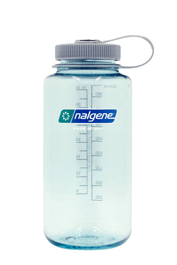 Nalgene 1L Tritan Renew Wide Mouth Bottle - Seafoam