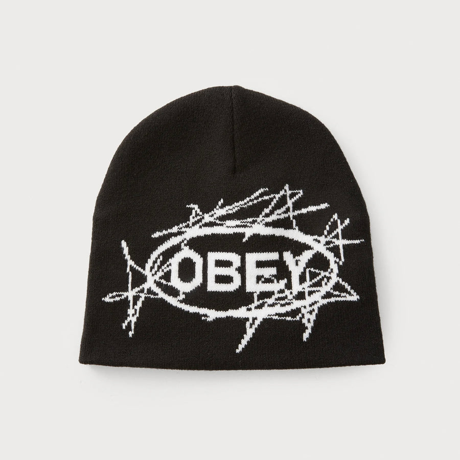 Obey Scram Beanie - Black