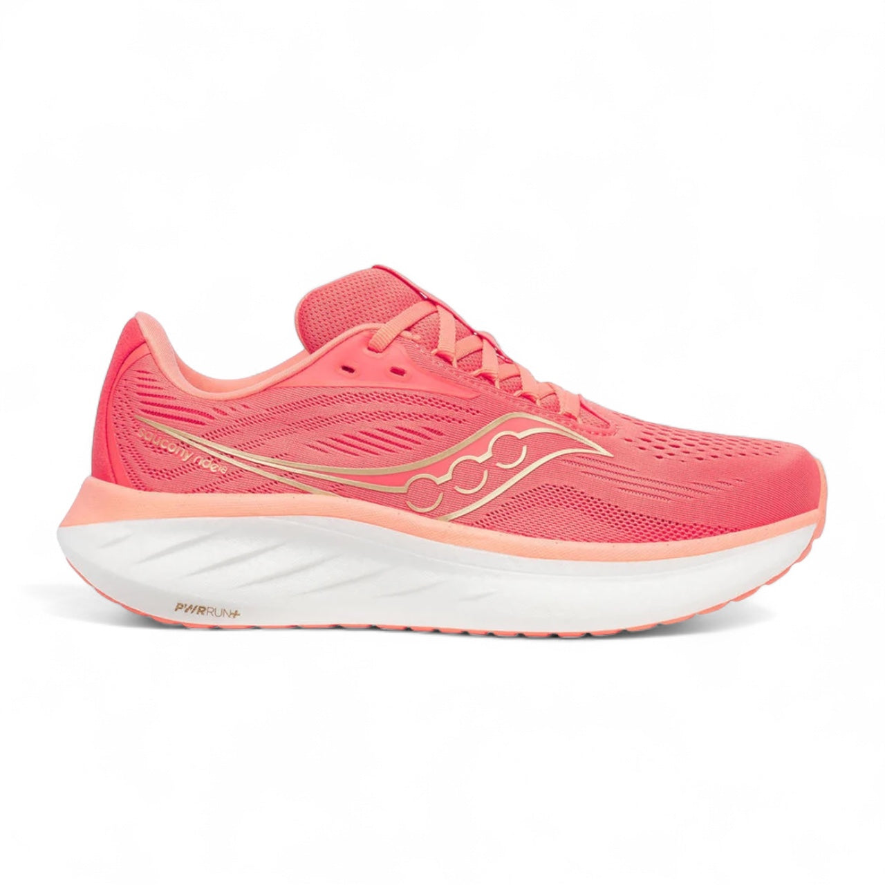 Saucony Ride 18 Womens - Coral / Salmon
