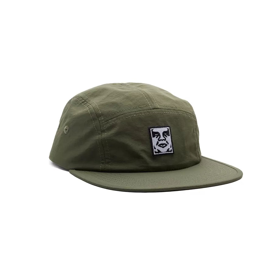 Obey Icon Patch Camp Cap - Army