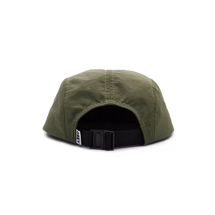 Obey Icon Patch Camp Cap - Army