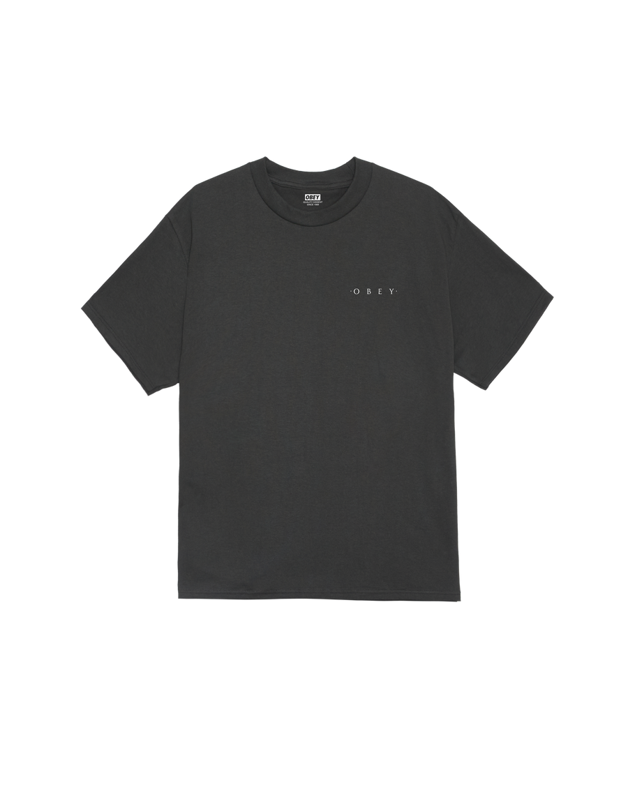 Obey Architecture Of The Uni T-Shirt - Vintage Black