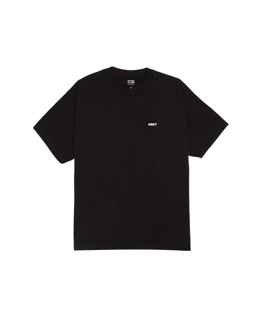 Obey Chalky Icon T-Shirt - Black
