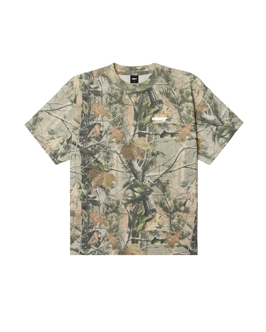 OBEY Bounce Heavyweight T-Shirt - Leaf Camo image 2