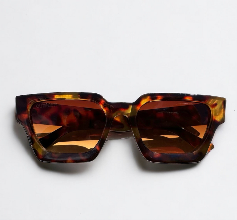 Outsiders Waved Sunglasses - Tortoise Shell