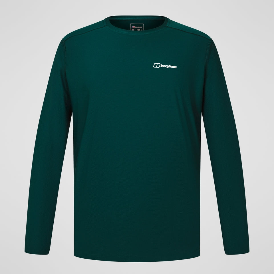 Berghaus 24/7 Tech Tee LS Crew - Green