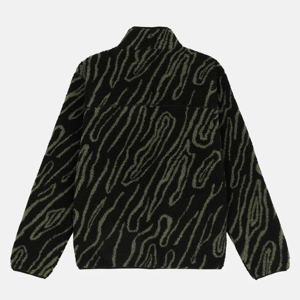 Dickies Mount Hope Fleece Jacket - Black Print