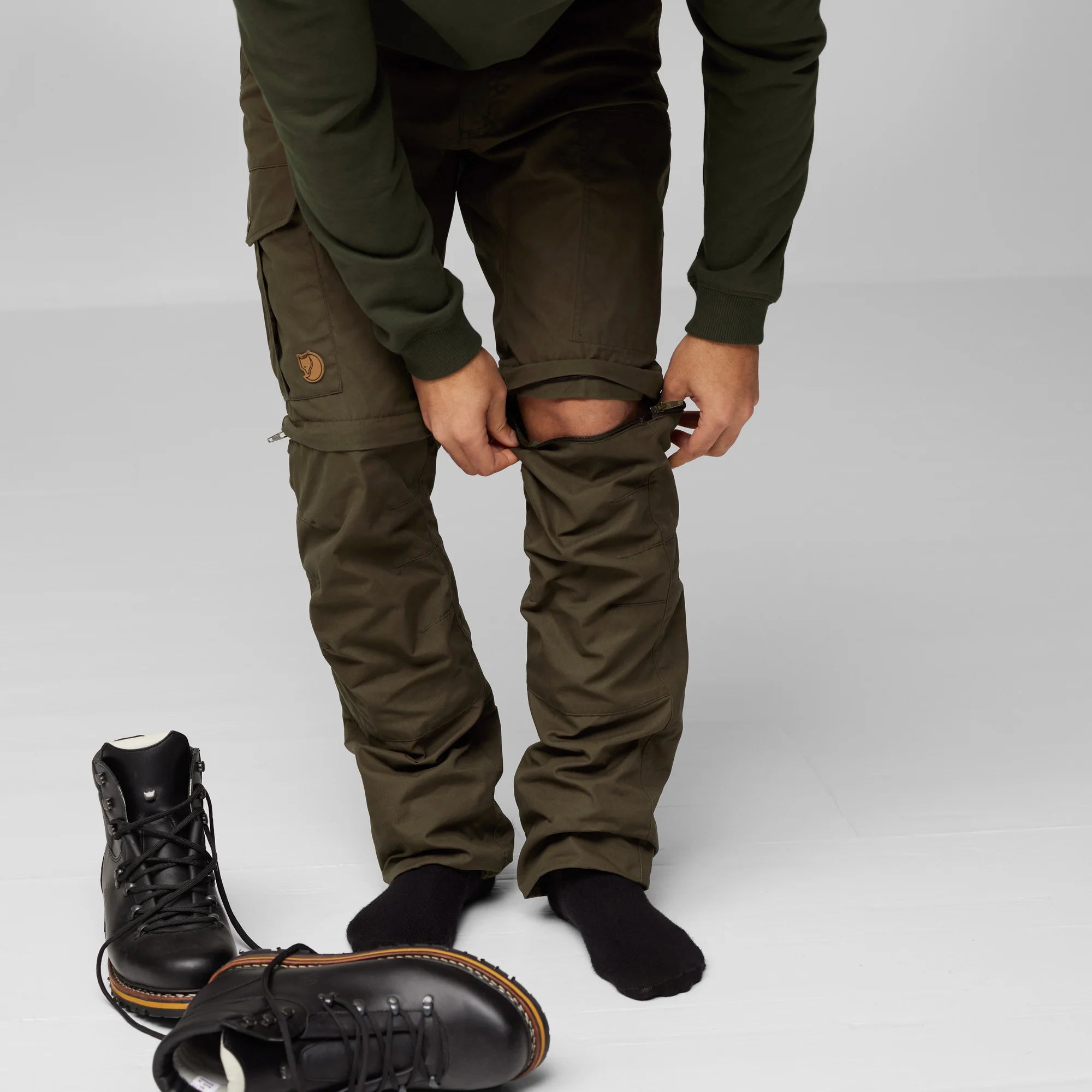 Fjallraven Karl Pro Zip-off Trousers M - Dark Grey