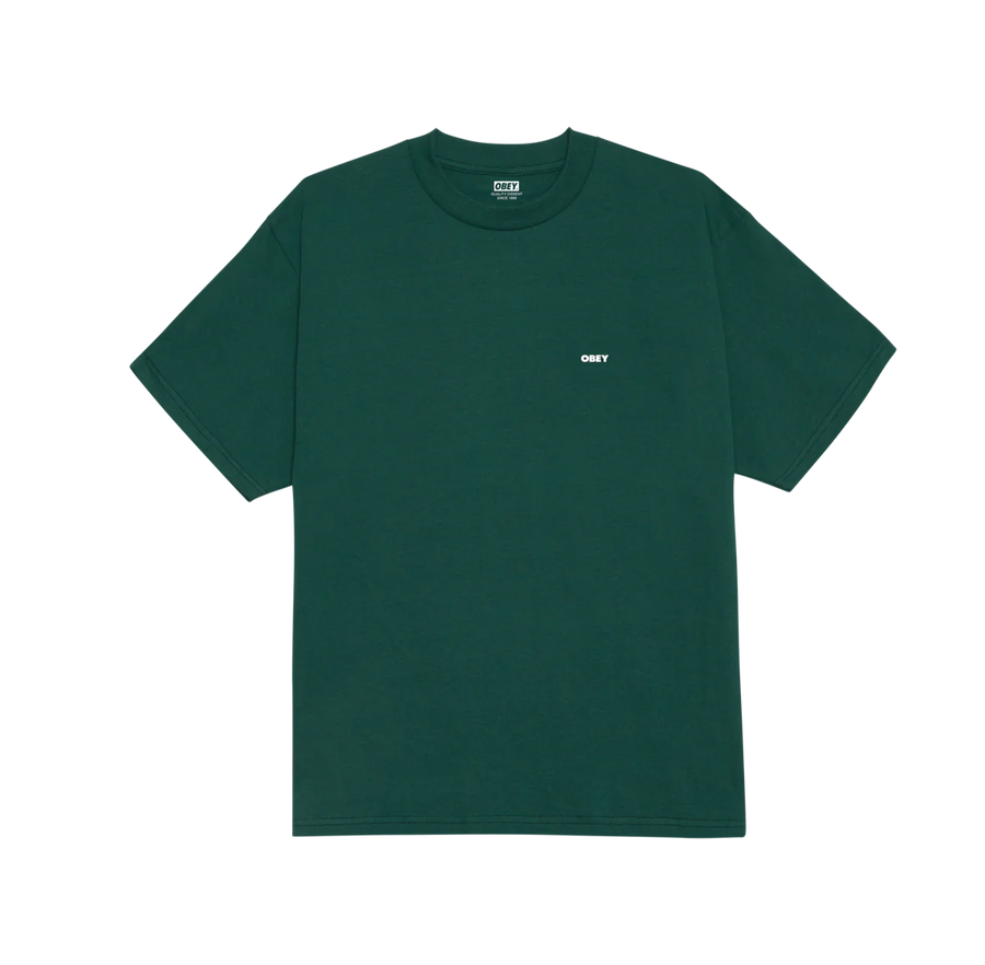 Obey Quarter Icon T-Shirt - Rainforest product image 2