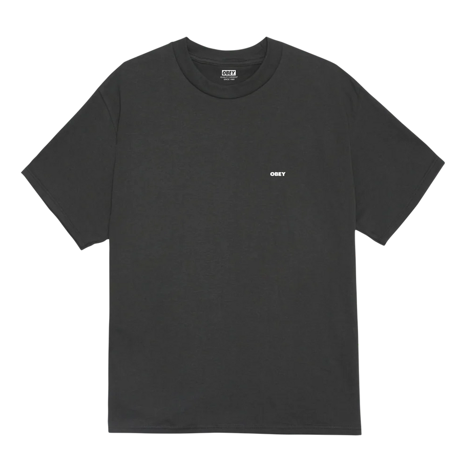 Obey World in Flames T-Shirt – Vintage Black product image 2