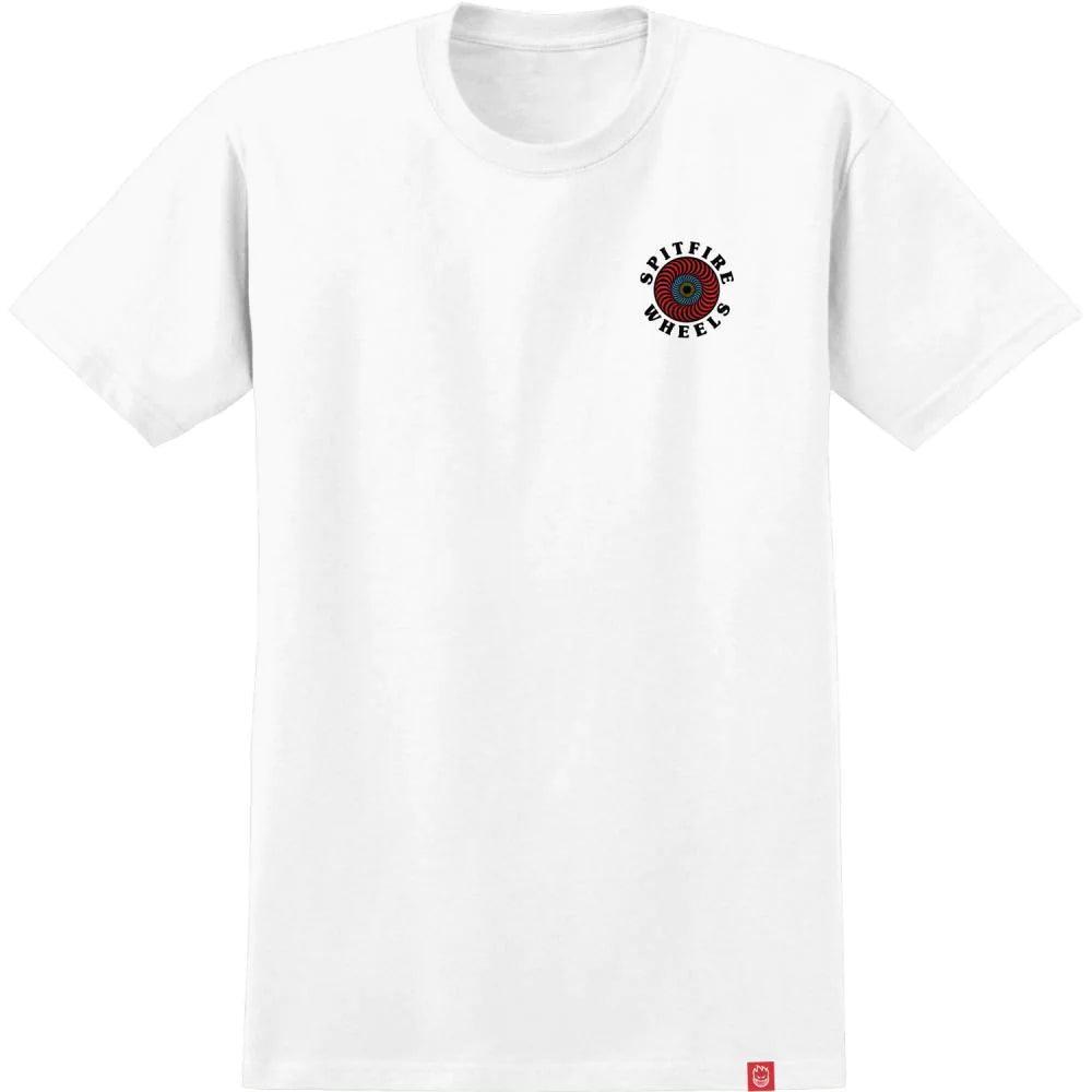 Spitfire Og Classic FIll T-Shirt - White/Multis