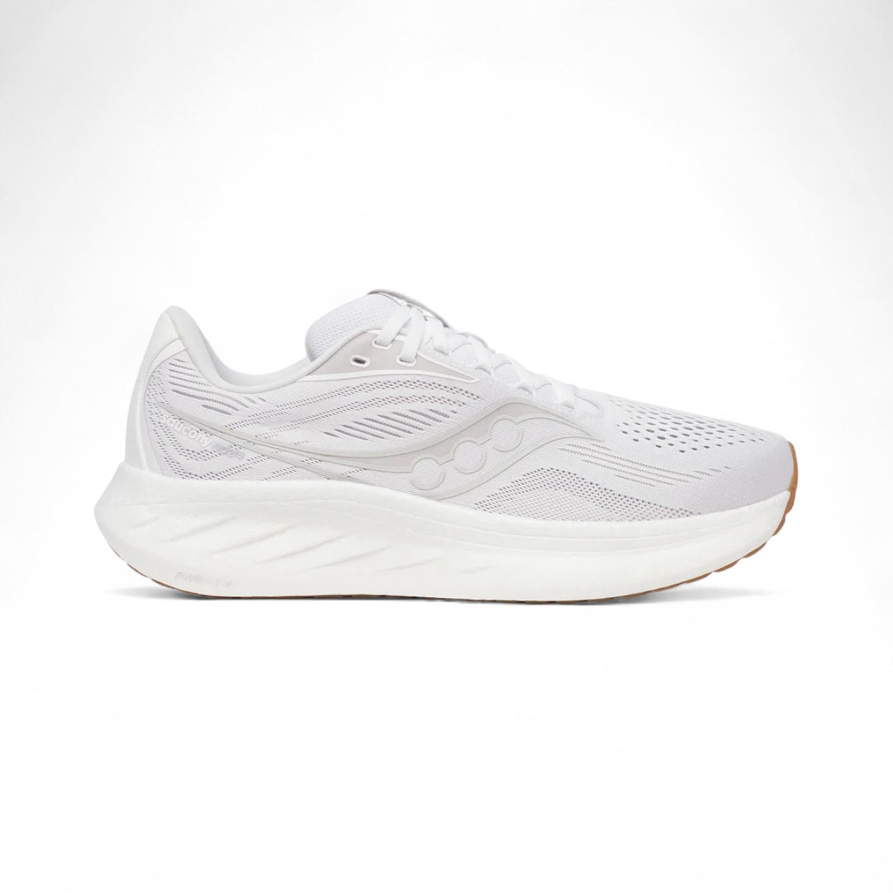 Saucony Ride 18 White / Gum