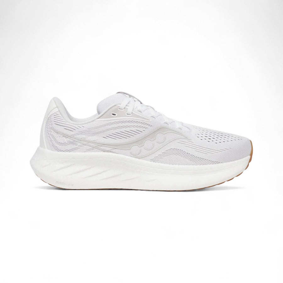 Saucony Ride 18 White / Gum