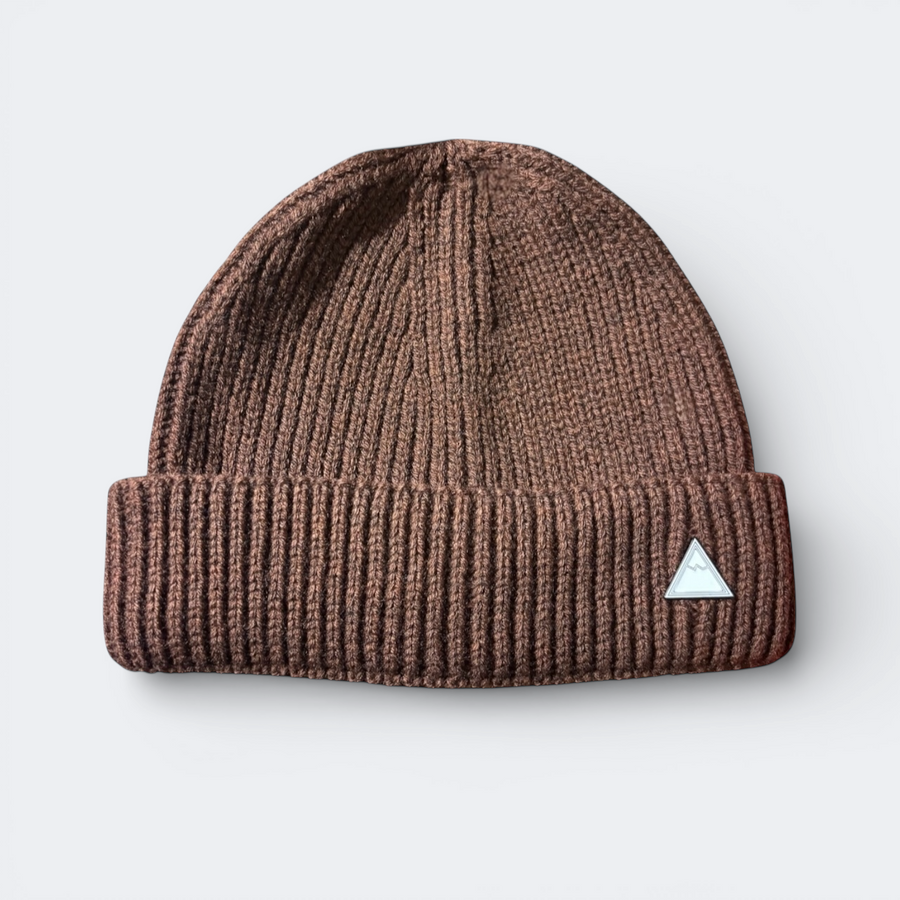 Outsiders Skele Logo Beanie - Brown