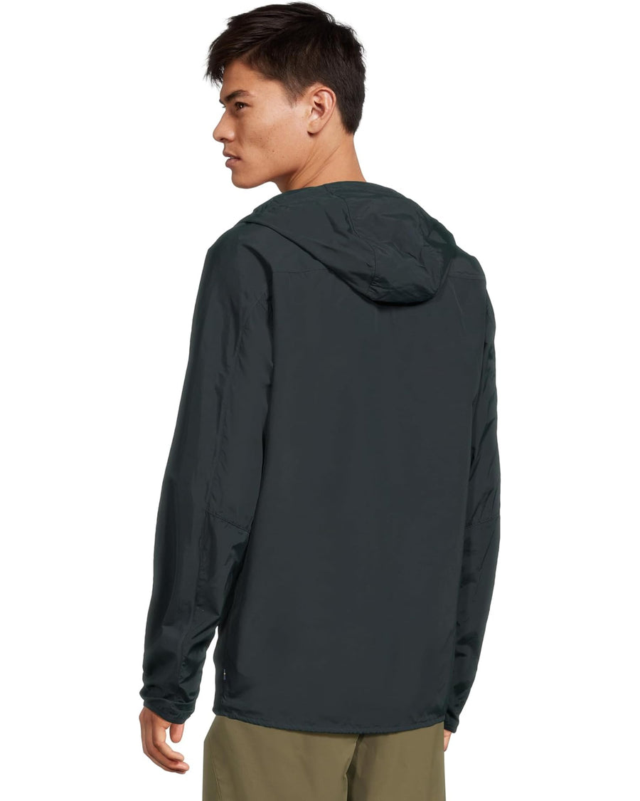 Fjallraven High Coast Wind Jacket - Navy back view