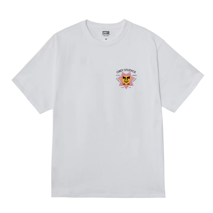 Obey Global Visuals T-Shirt - White product image 2