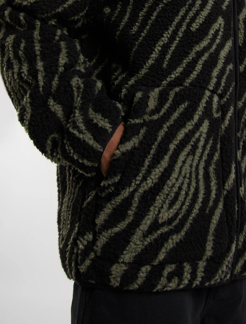 Dickies Mount Hope Fleece Jacket - Black Print