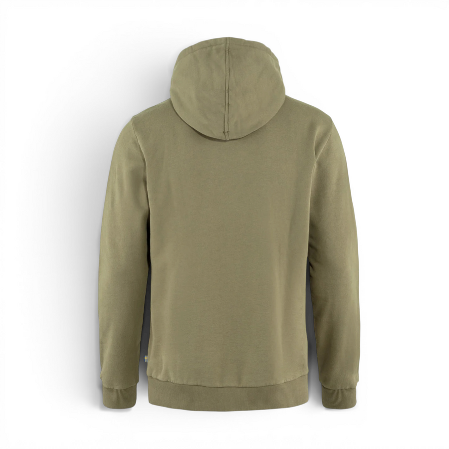 Fjallraven Logo Hoodie - Light olive product image 2