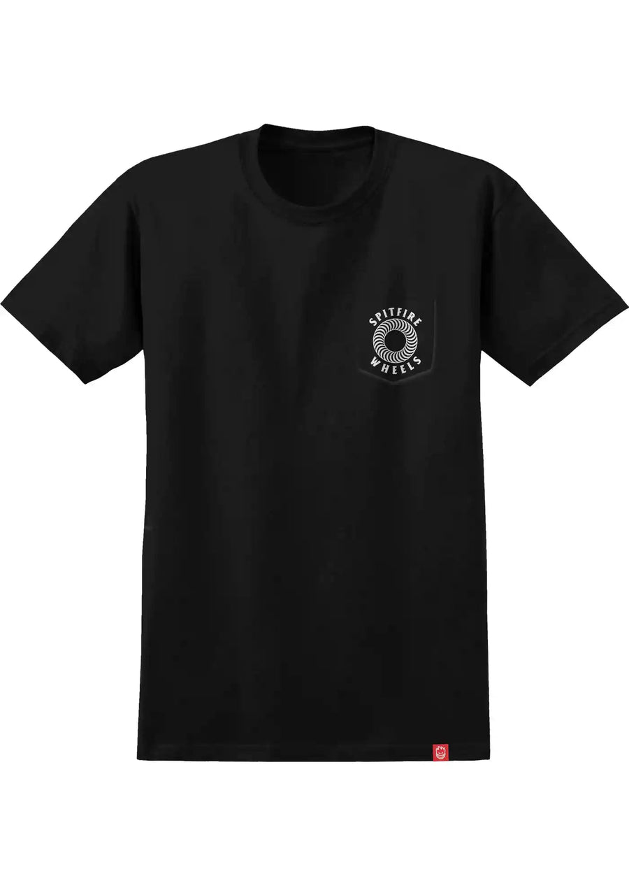 Spitfire Pocket Hollow Classic T-shirt - Black product image 2