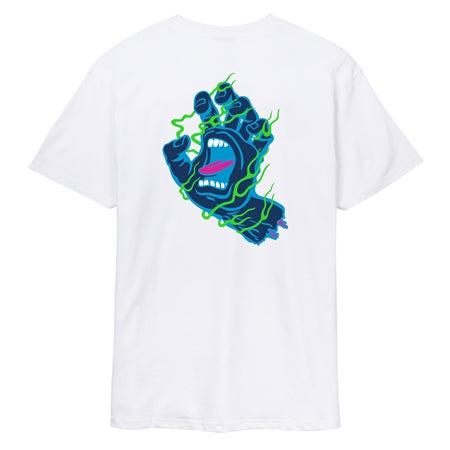 Santa Cruz Inferno Hand T-Shirt - White