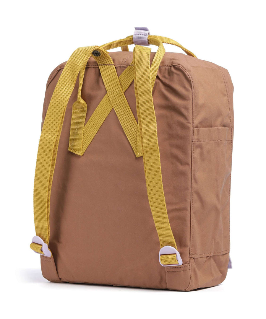 Fjallraven Kånken Koncept Backpack Khaki Dust/Kantarell side view