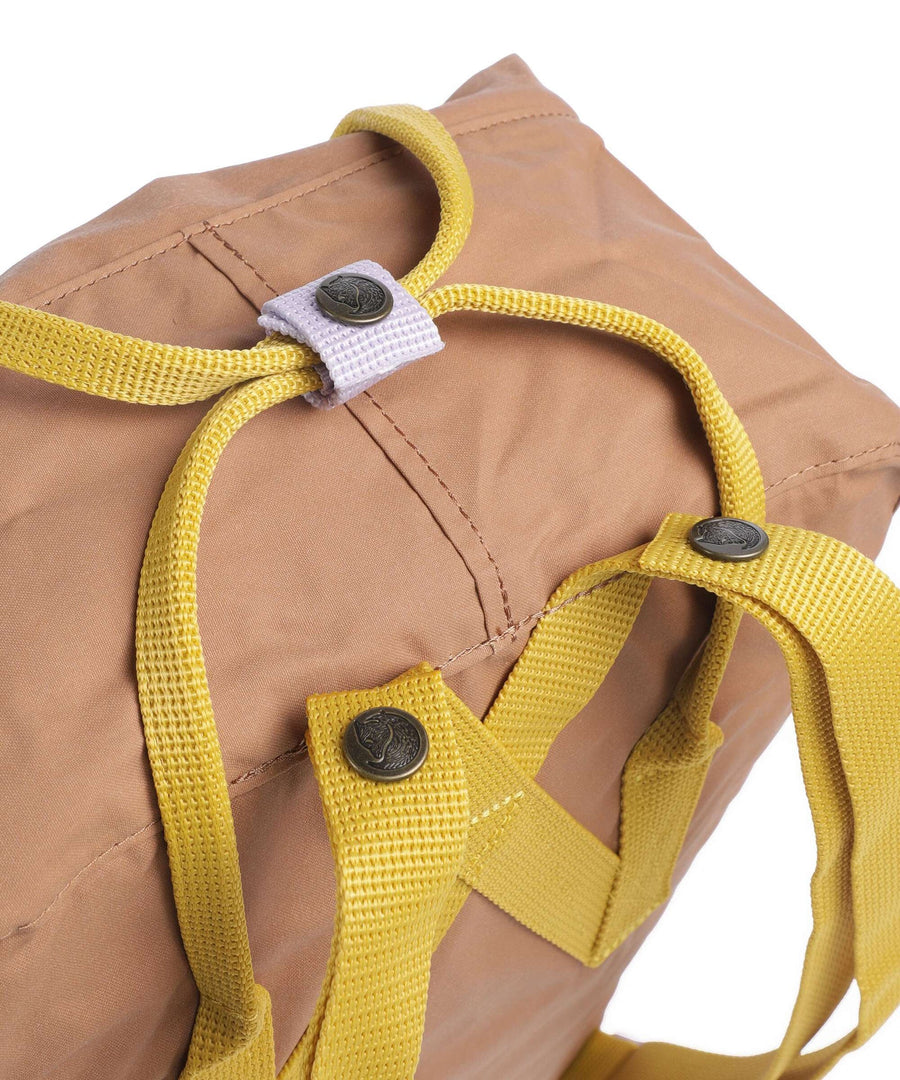 Fjallraven Kånken Koncept Backpack Khaki Dust/Kantarell back view