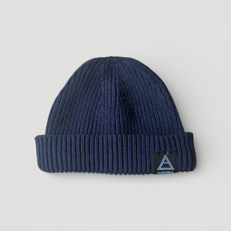 Outsiders Woven Skele Beanie - Navy