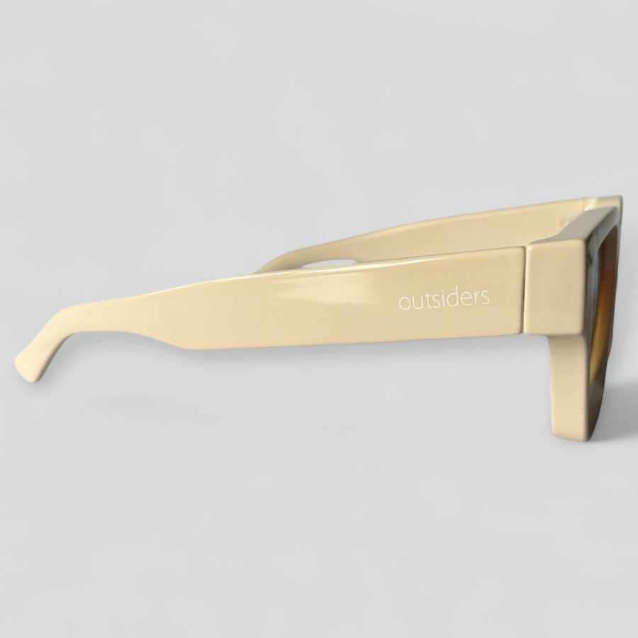 Outsiders Waved Sunglasses - Oat