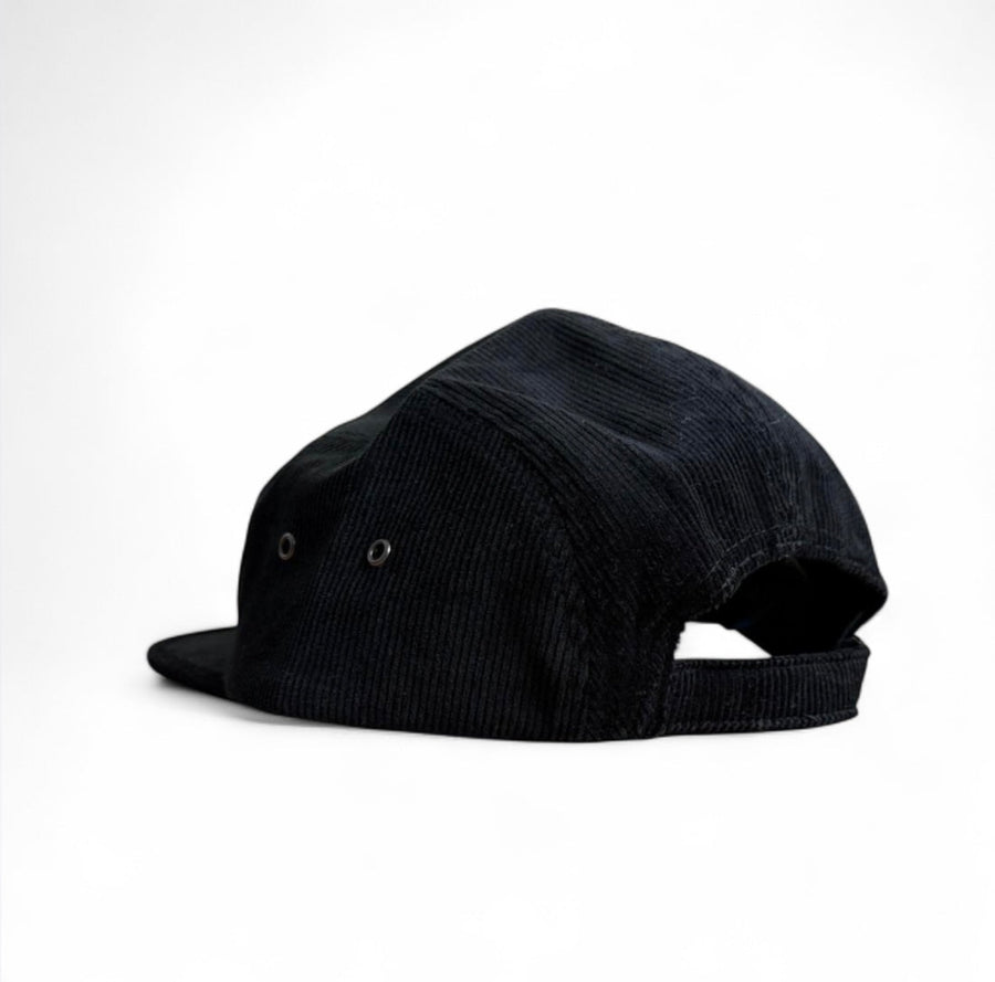 Outsiders Organic Cord 5 Panel Cap - Black product image