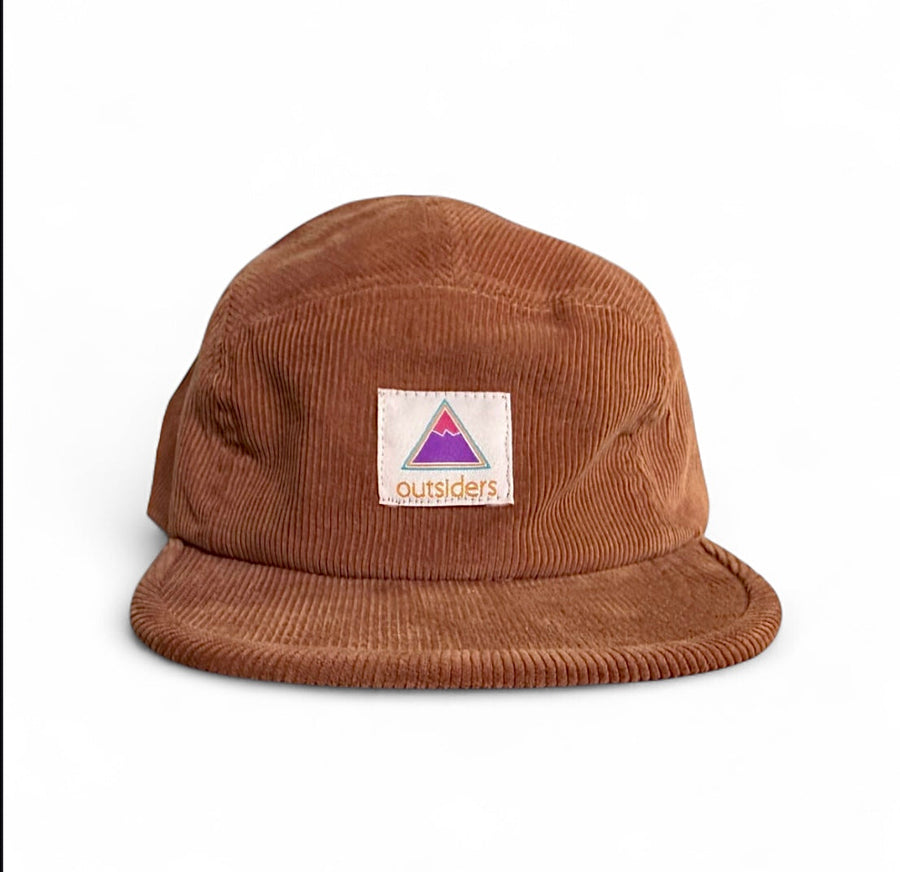 Outsiders Organic Cord 5 Panel Cap - Sequoia product image