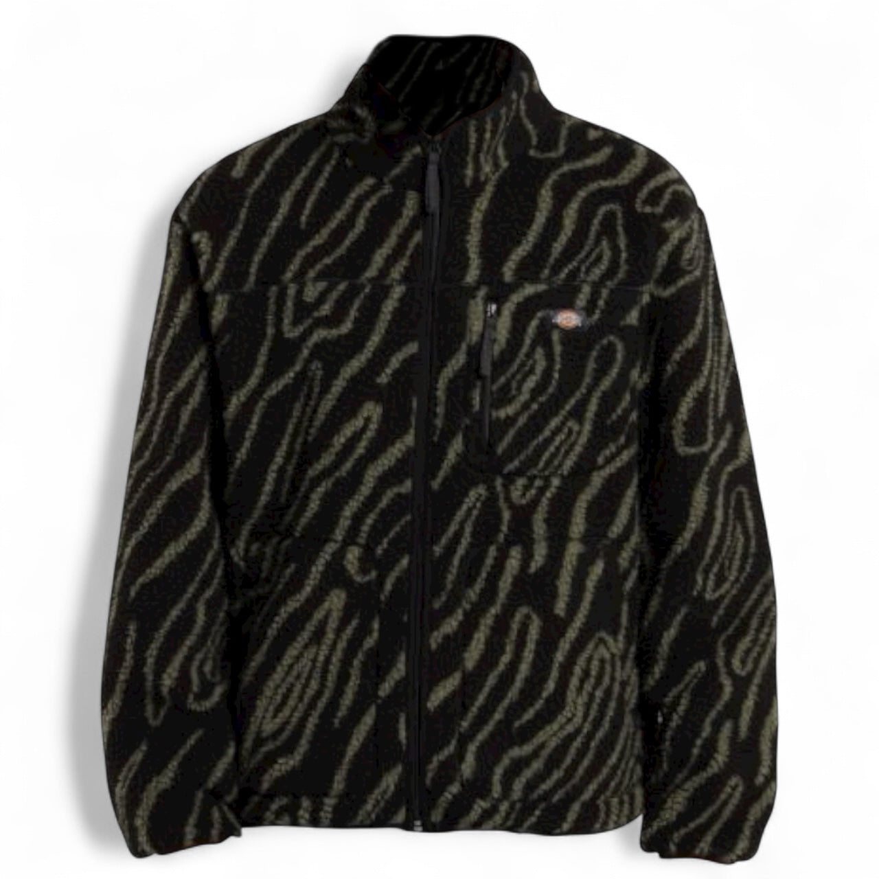 Dickies Mount Hope Fleece Jacket - Black Print