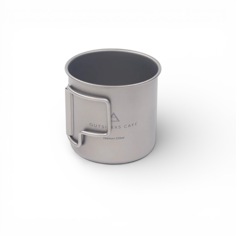 Outsiders Cafe - Titanium Camping Mug 220ml