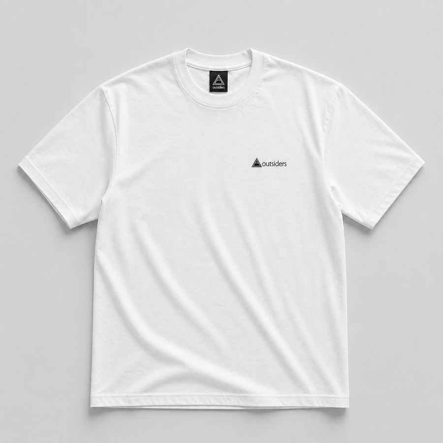 Outsiders TGU Flag T-shirt - White