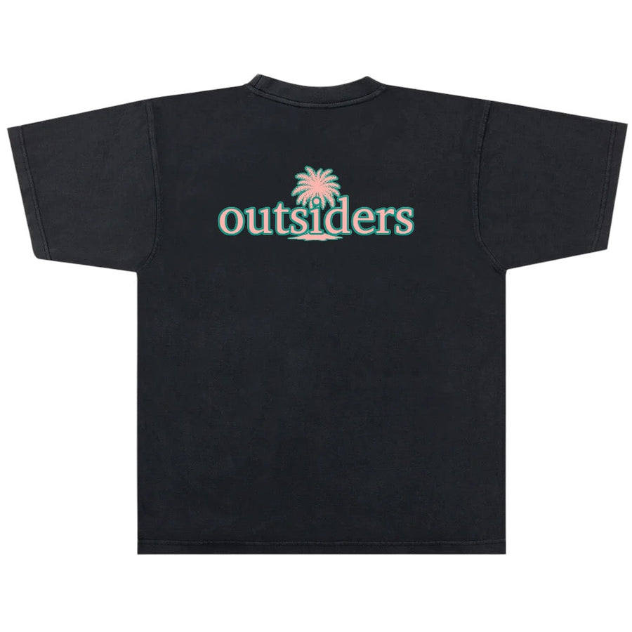 Outsiders Palm Springs T-shirt - Black