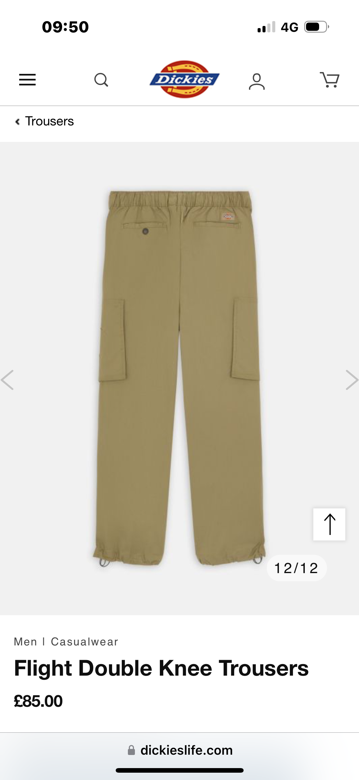Dickies Flight Double Knee Pant - Imperial Green