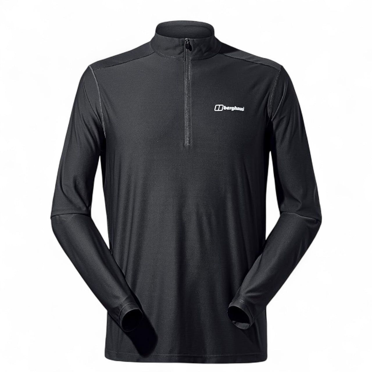 Berghaus 24/7 Half Zip Tech L/S Baselayer - Black