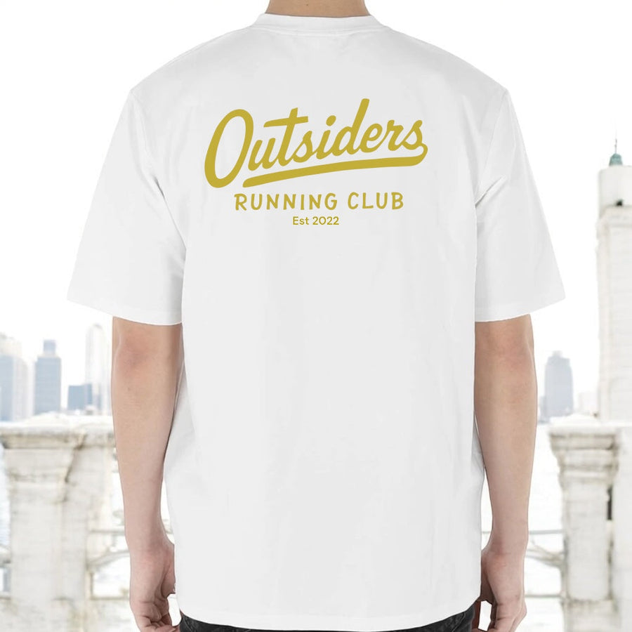 Outsiders Running Club ‘Vintage Runner’ Tee - White