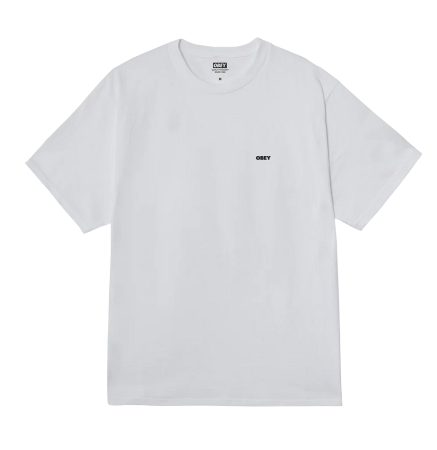 Obey World in Flames T-Shirt – White product image 2
