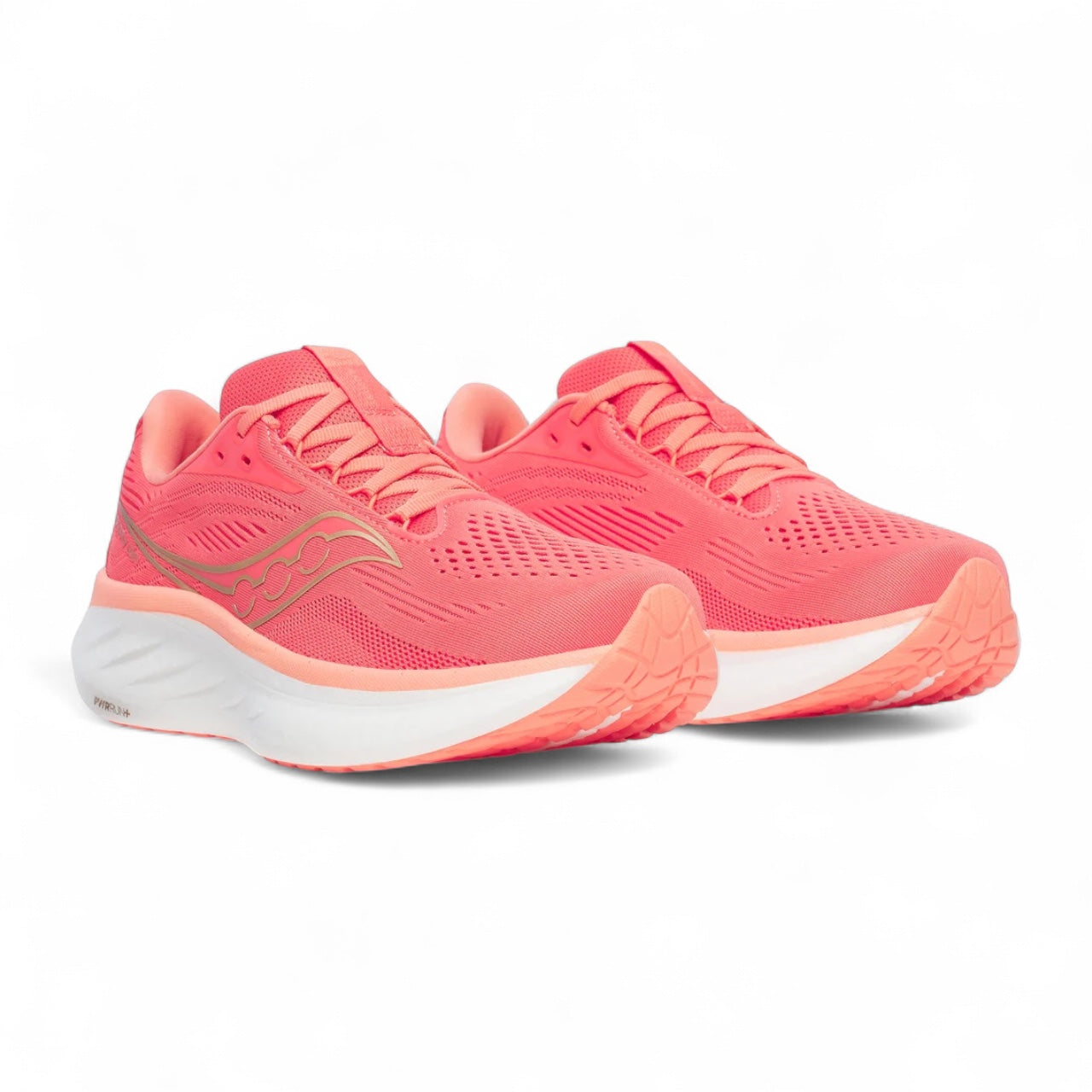 Saucony Ride 18 Womens - Coral / Salmon