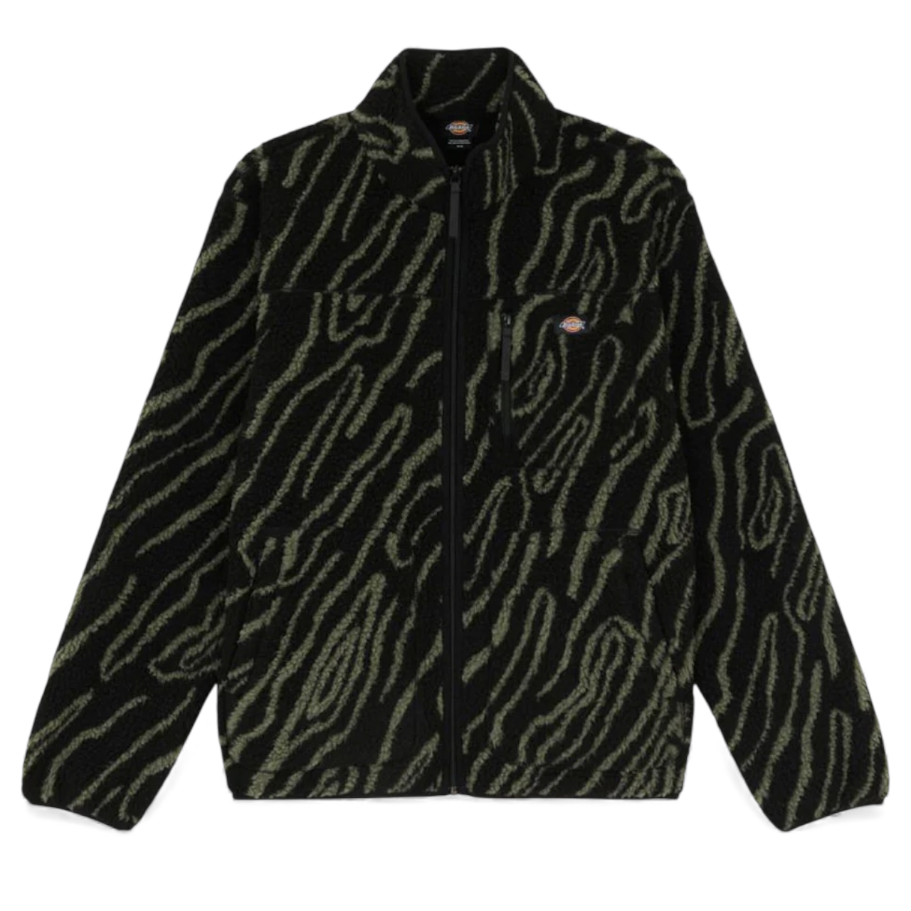 Dickies Mount Hope Fleece Jacket - Black Print
