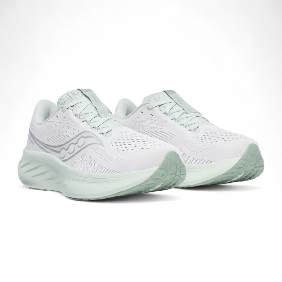Saucony Ride 18 Womens - Fog / Mist product image 2