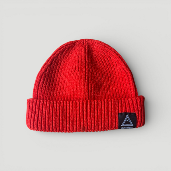 Outsiders Woven Skele Beanie - Orange | Beanie at Frequency
