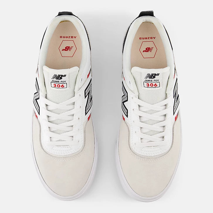 New Balance Numeric 306 - White / Red product image 4