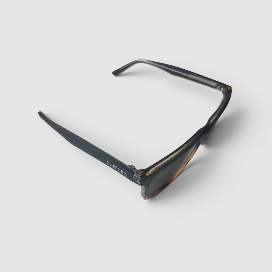 Outsiders Coast Sunglasses - Black / Tortoise Fade