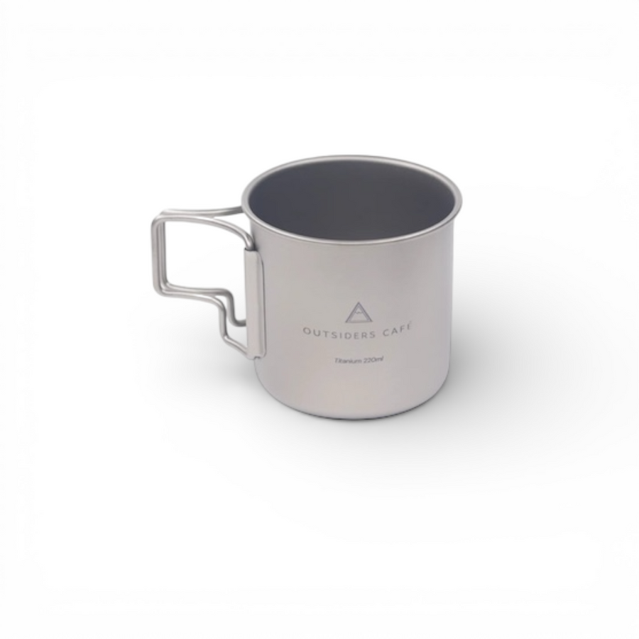 Outsiders Cafe - Titanium Camping Mug 220ml