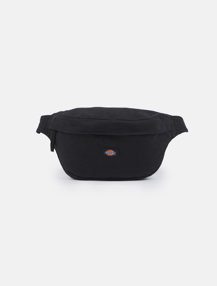 Duck Canvas Cross Body Bum Bag - Black