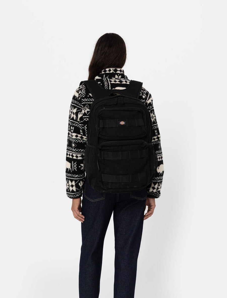 Dickies Duck Canvas Utility Backpack - Black - view 7